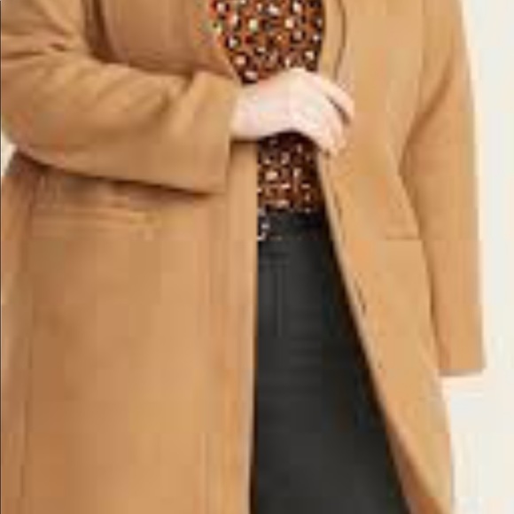 Beautiful caramel color plus 4x wool coat - Picture 3 of 5